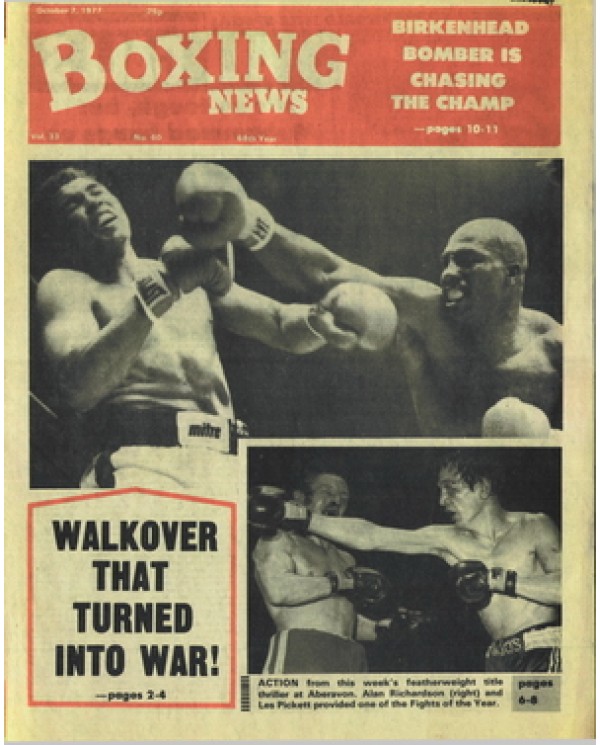 Boxing News magazine  7.10.1977 Download pdf